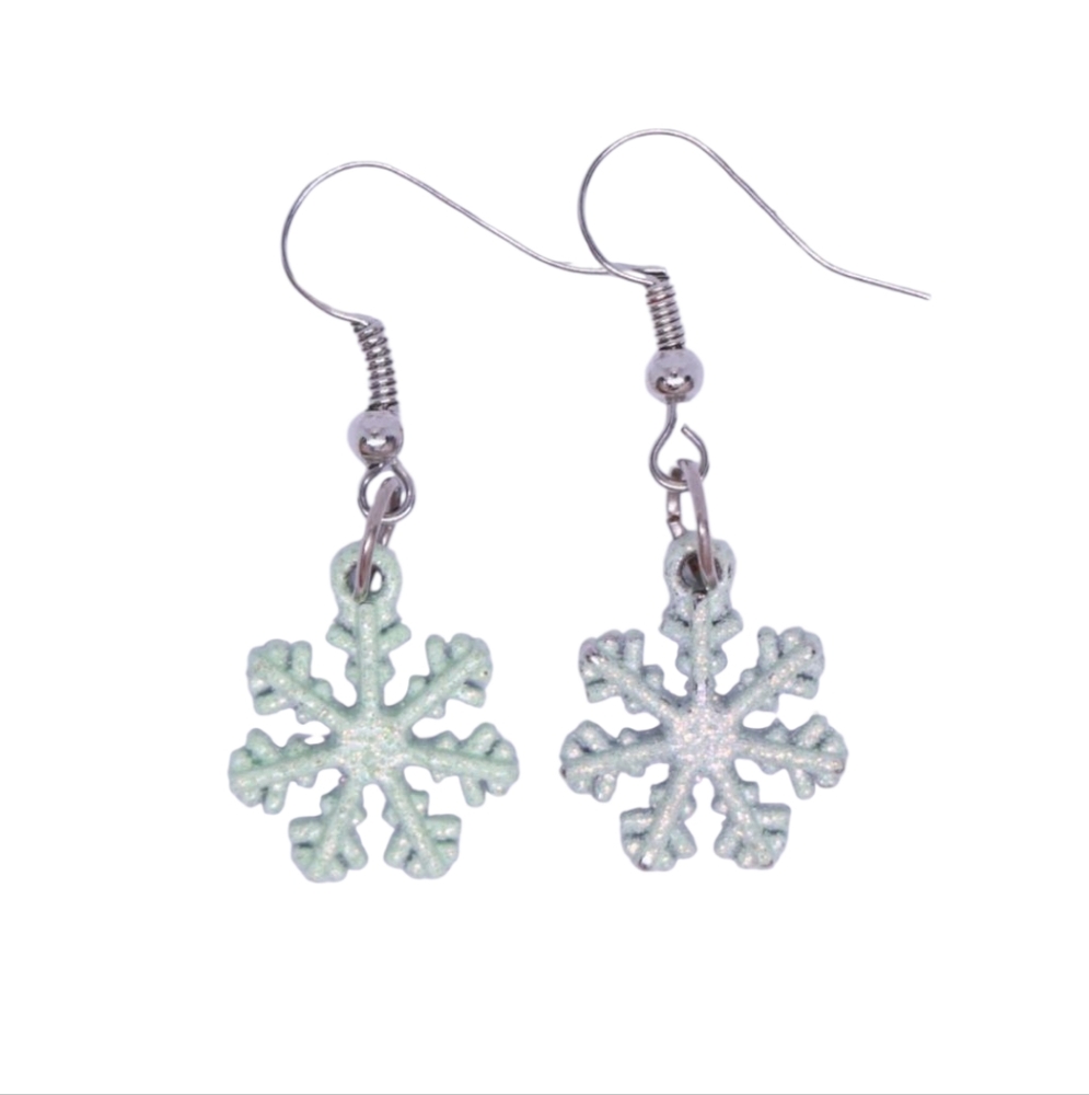 Snowflake earrings‎